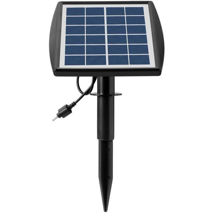 Bomba solar para fuentes - YYV - SHE-331 - 2W - 200L/H - Para estanques/jardines/acuarios