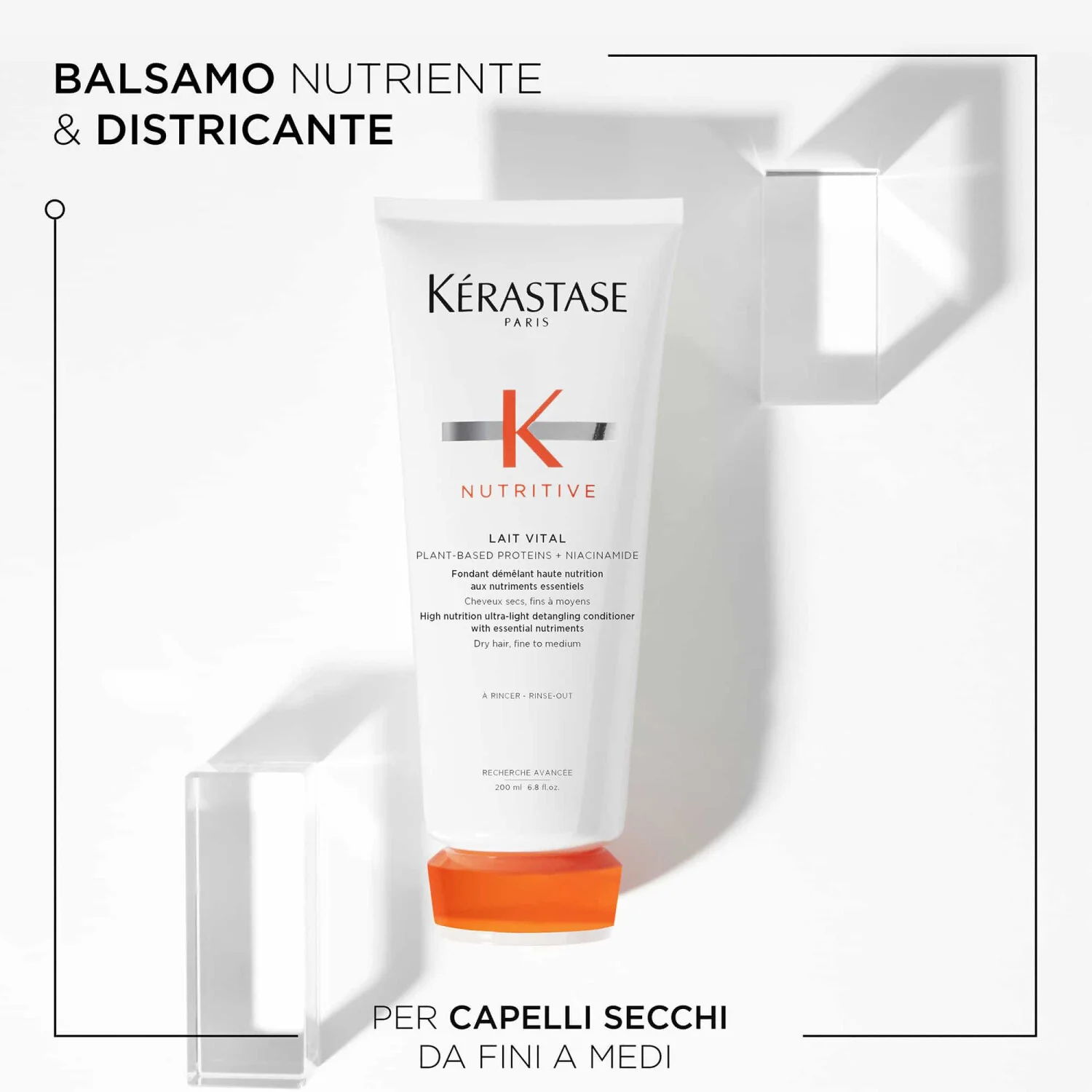 Nutritive Cofanetto Nutritive Holidays 2025 - Cofanetti per Capelli, Shampoo Nutriente, Balsamo Nutriente Capelli, Spray Termo Protettivo
