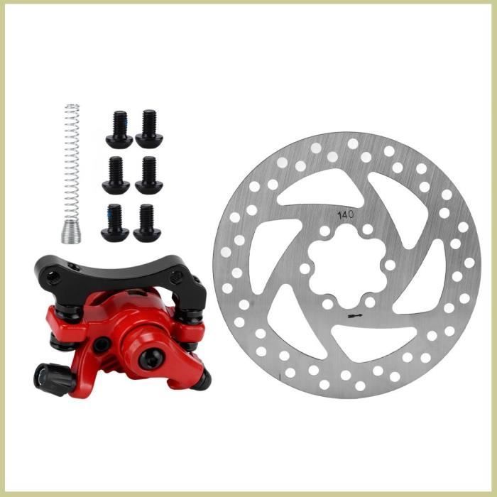 Kit pinza freno a disco Cocosity da 140 mm, in lega di alluminio resistente all'usura, per monopattini elettrici.
