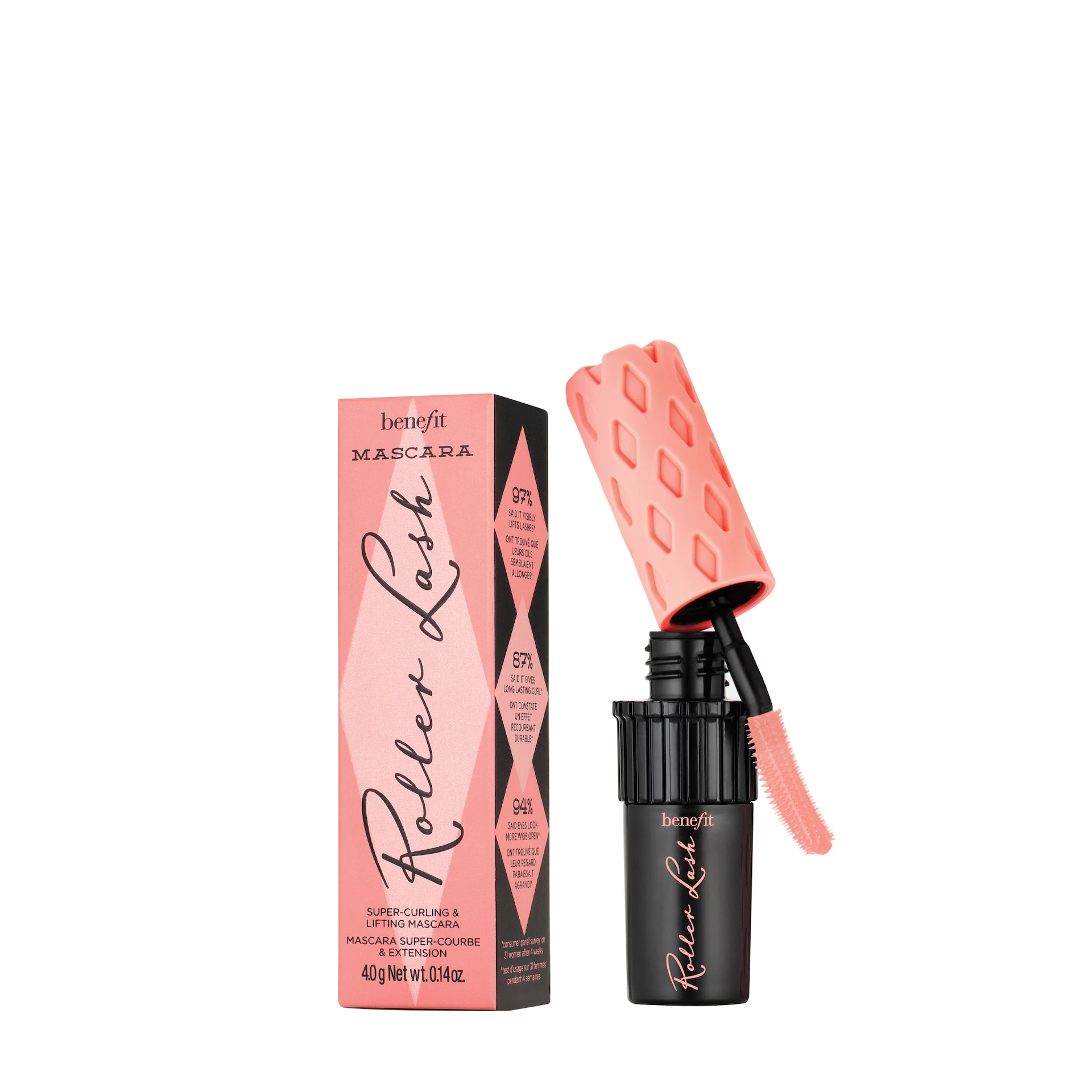 Roller Lash szempillaspirál mini fekete - Benefit