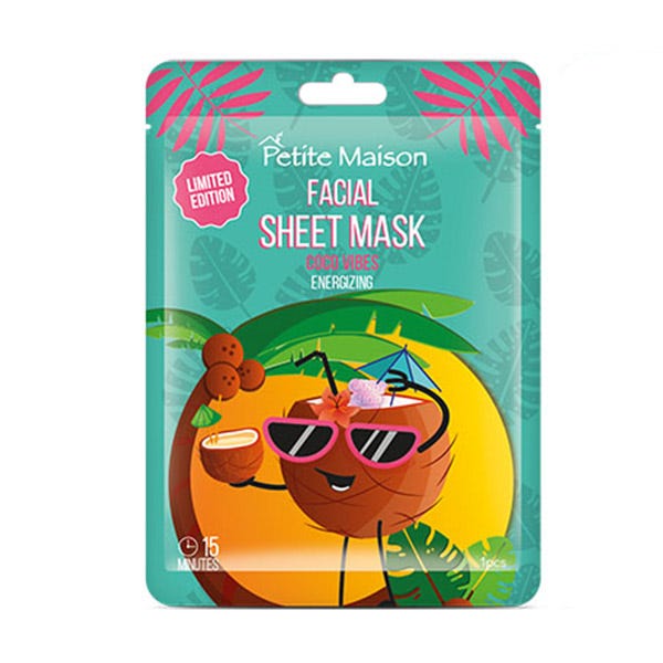 Pleťová maska s kokosem | 20 ml
