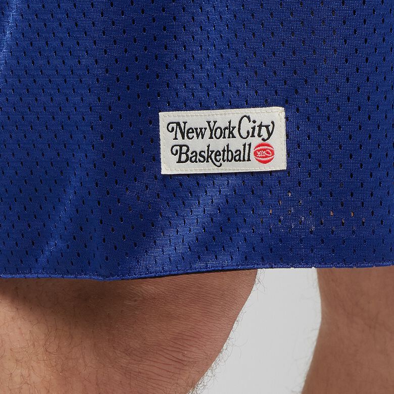 Dwustronne spodenki z siateczki NYC