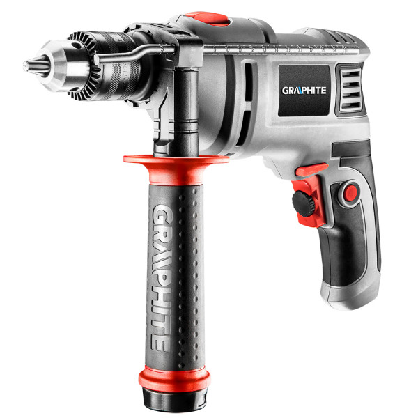 Wiertarka udarowa 650W, walizka, GRAPHITE 58G726