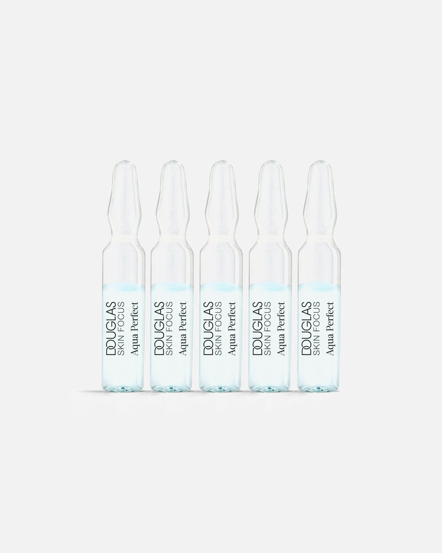 Douglas Collection Ampullenserum Skin Focus Aqua Perfect Feuchtigkeitsspendende Ampullen 5 x 1,5 ml - 1 št.