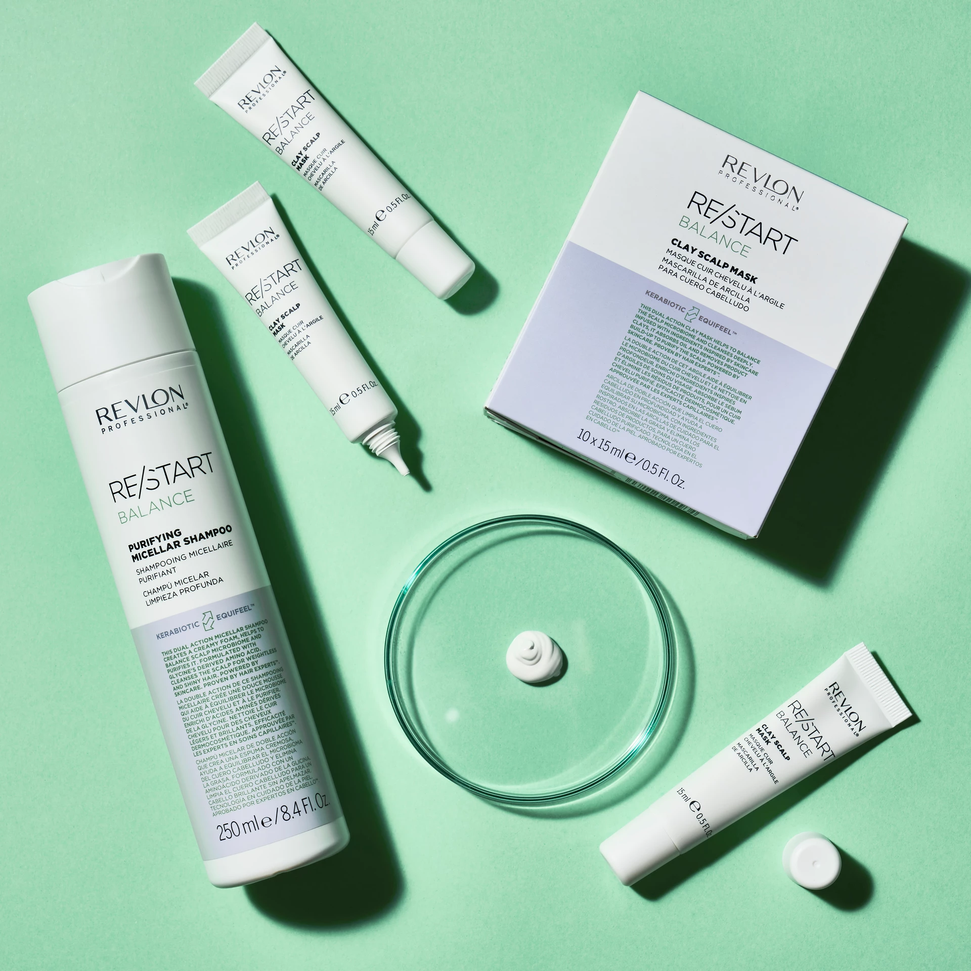 Re/Start Balance pročišćavajući micelarni šampon 250 ml - Revlon Professional