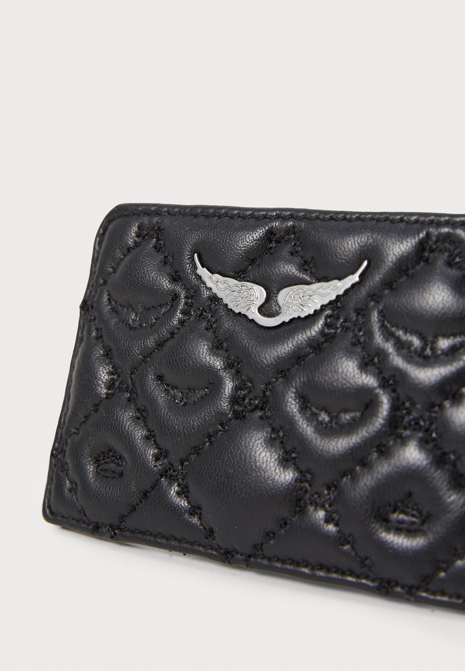 Zadig & Voltaire PASS GEWATTEERD MONOGRAM - Portemonnee - zwart