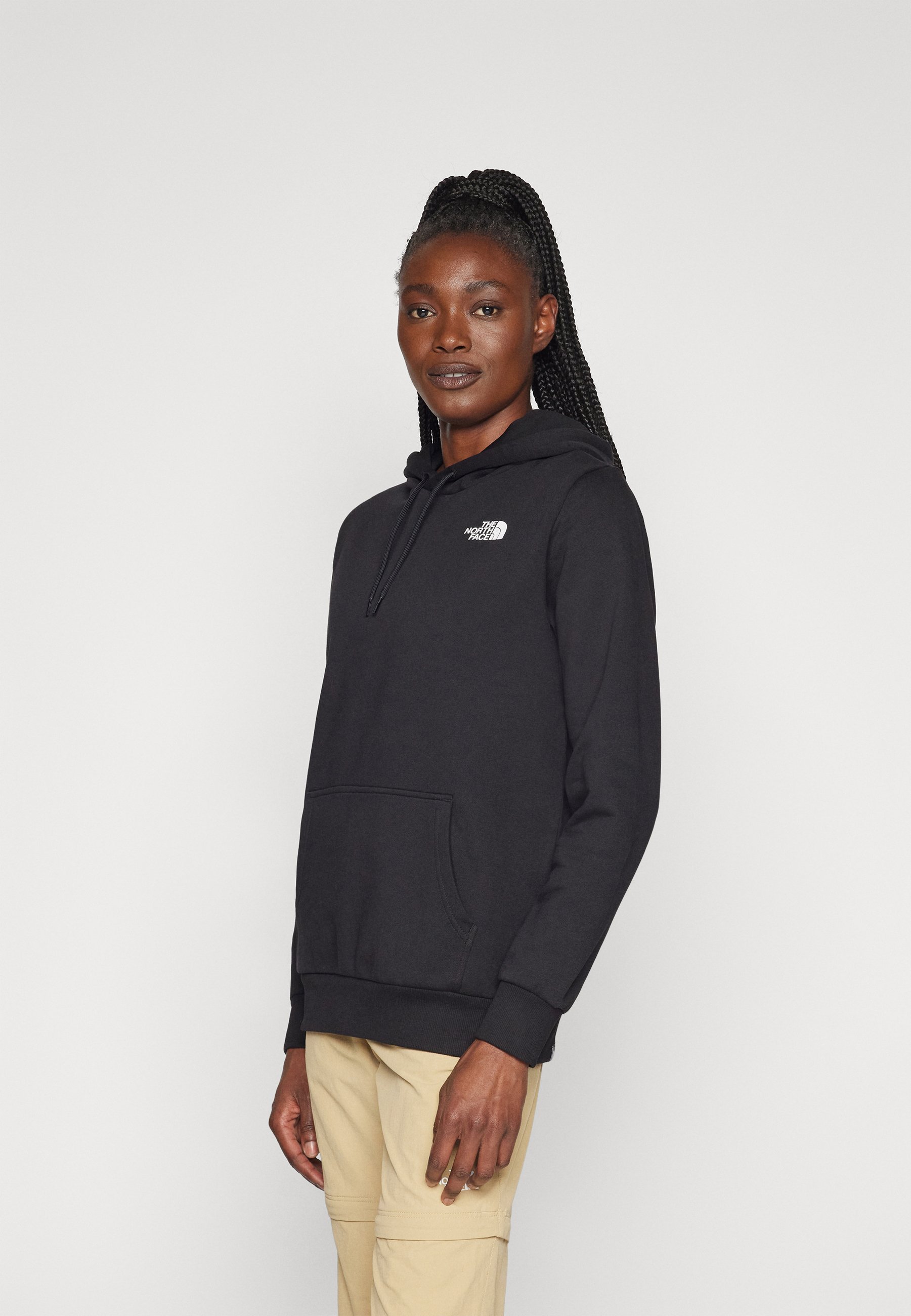 Felpa con cappuccio The North Face SIMPLE DOME - nera