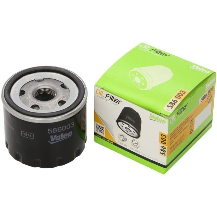 Filtro olio - VALEO - 586003 - FLT HUI REN SCÉNIC II REN LAGUNA II 1.9