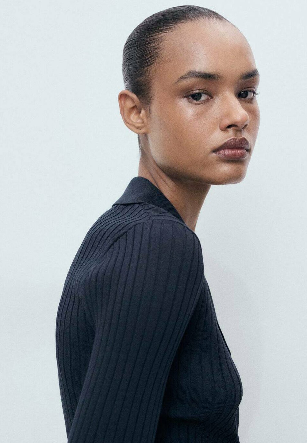 Mango Cardigan - koningsblauw
