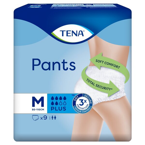 Nohavičky Tena Pants Plus Medium<br>Zdravotnícka pomôcka - 9 kusov