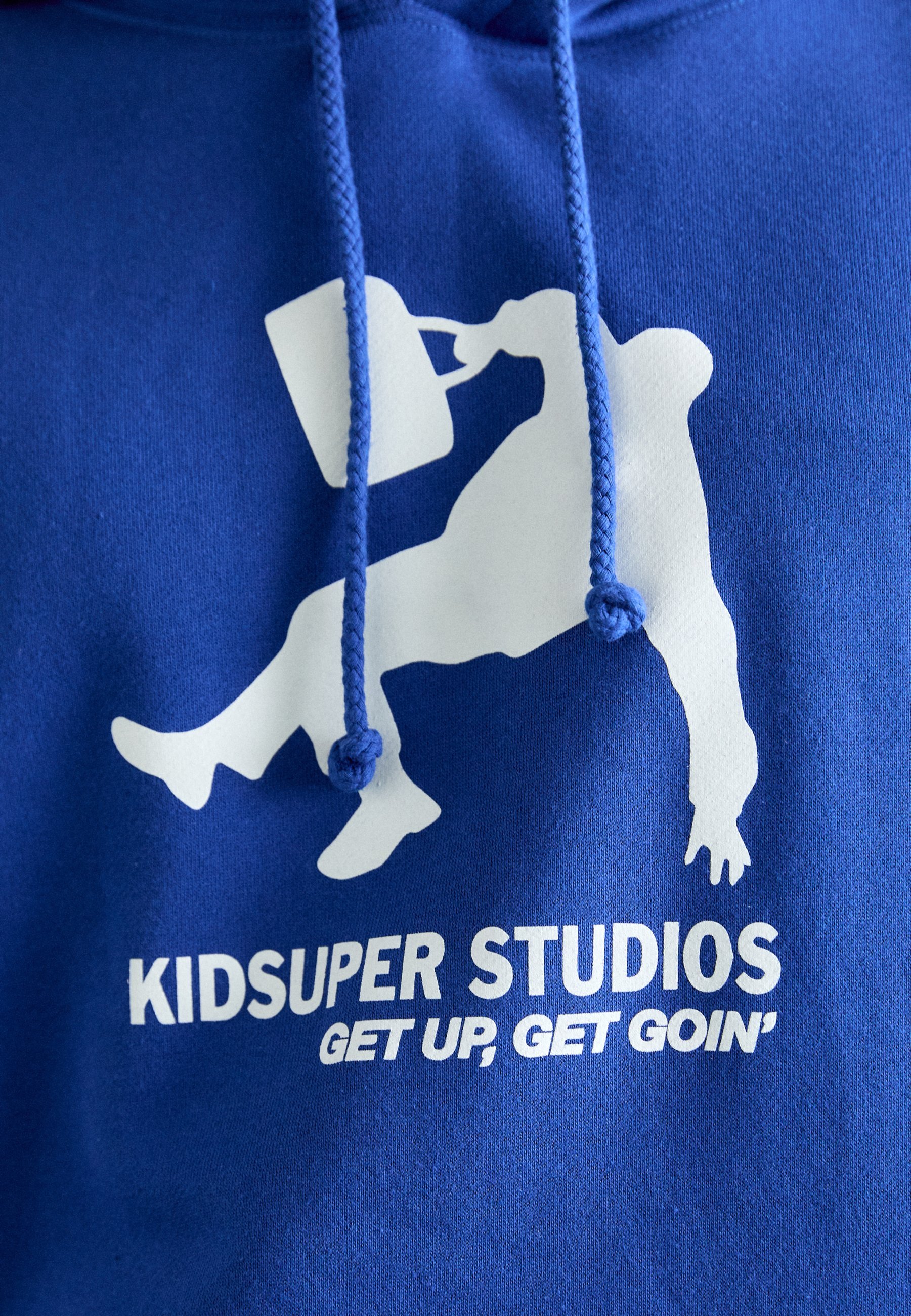 Moletom Kidsuper GET UP GET GOIN - Azul royal