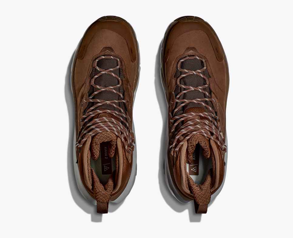 HOKA Kaha 2 GORE-TEX Donkerbruin/Harbor Mist