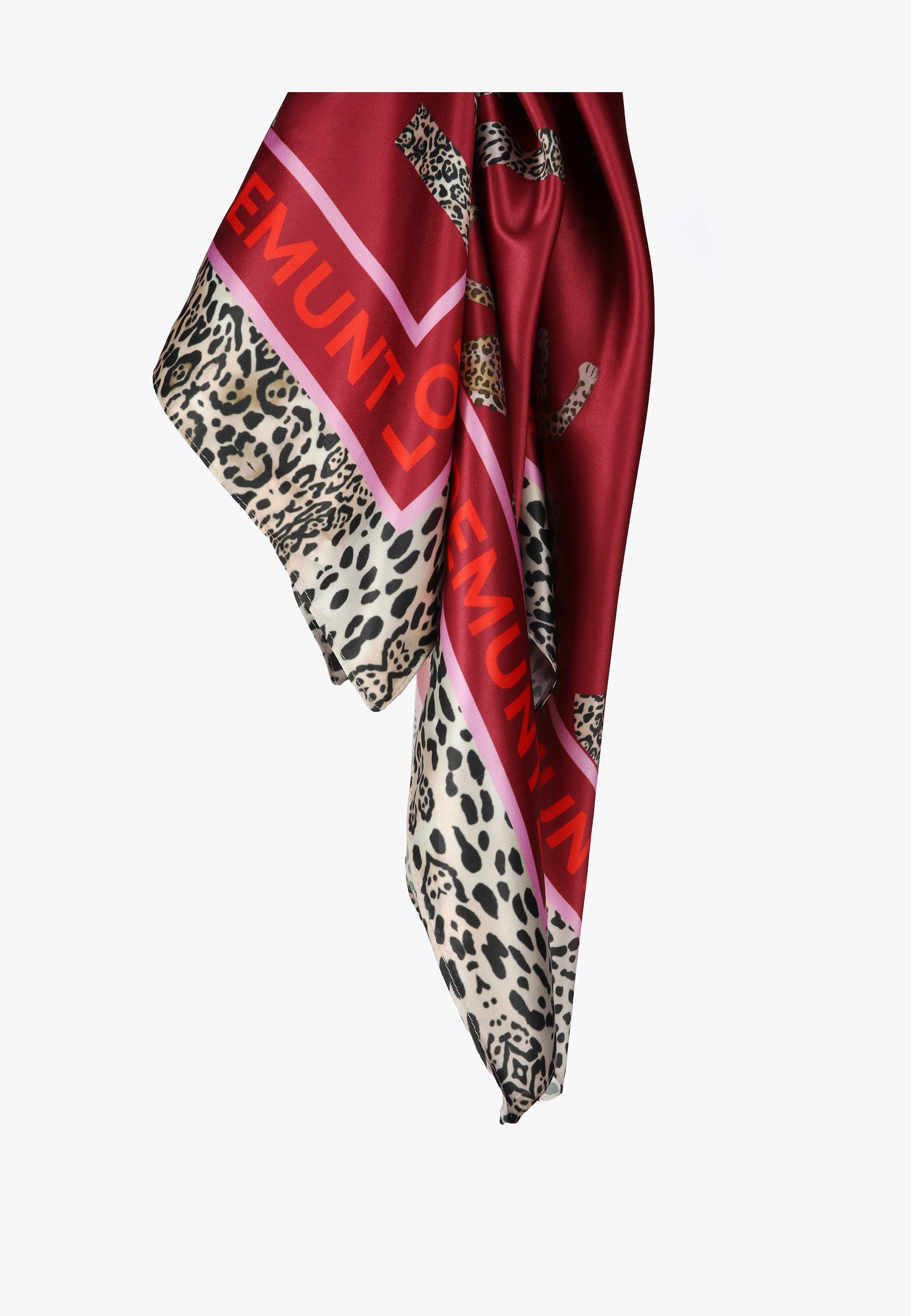 LOLA CASADEMUNT Foulard – Burgunderrot