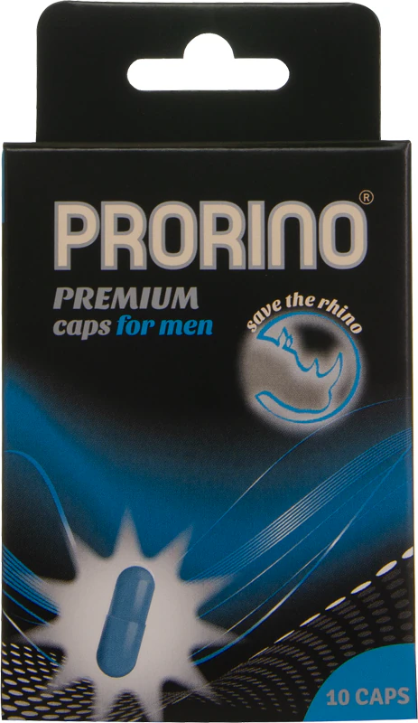 PRORINO Premium Potency Caps, cápsulas de suplemento alimentar para melhorar a ereção.