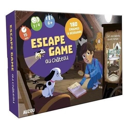 Juego de escape Auzou en el castillo - 9782733887974