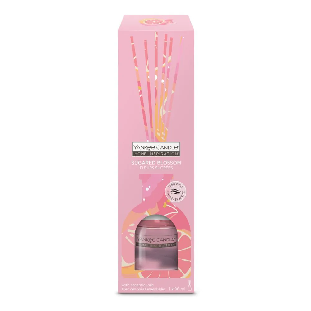 Yankee Candle Patyczki zapachowe Sugared Blossom 90 ml