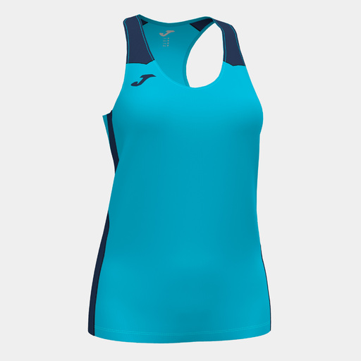  Camiseta Tirantes Joma Record Ii Turquesa Flúor Marino
