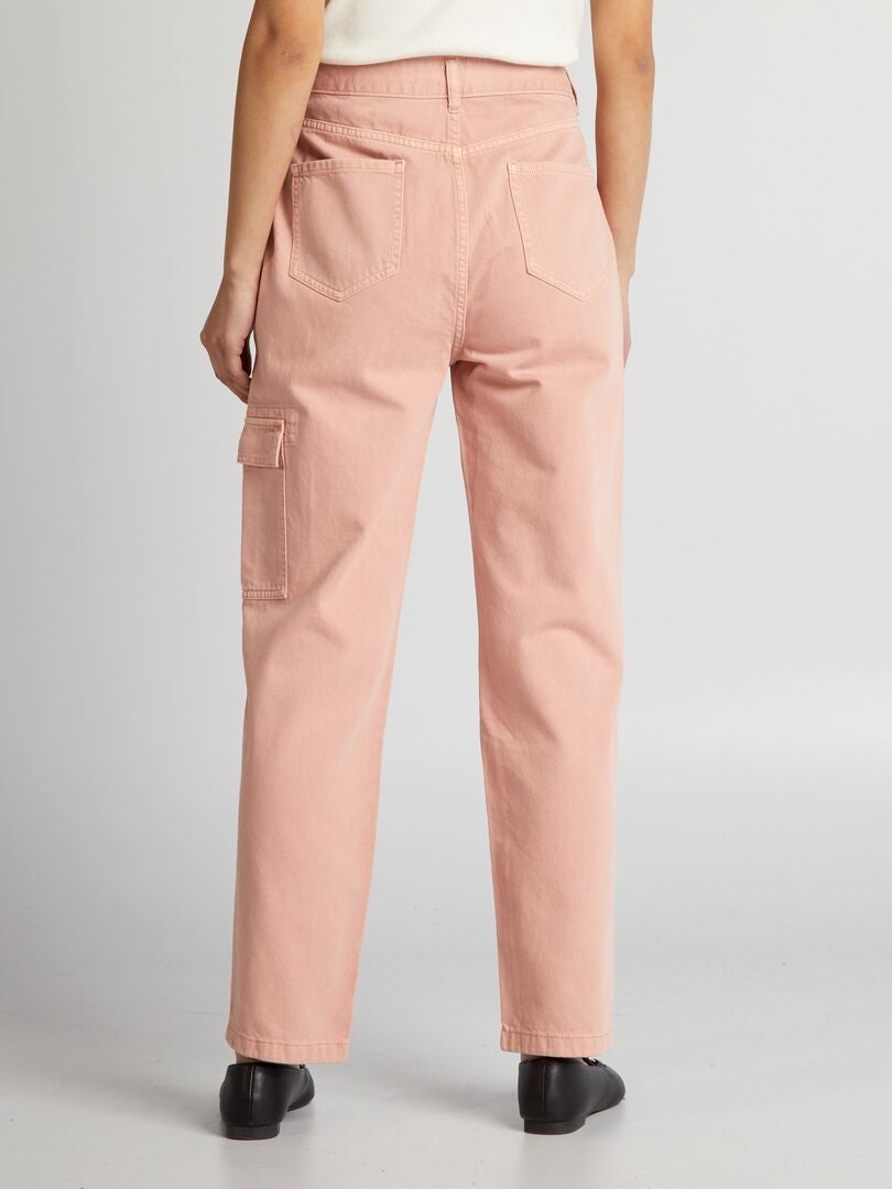 Calças cargo - ROSA