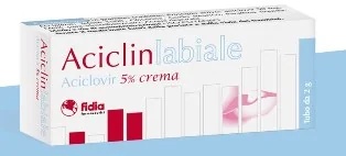 FIDIA Aciclinlabiale crème 5% Aciclovir 2 g Herpes