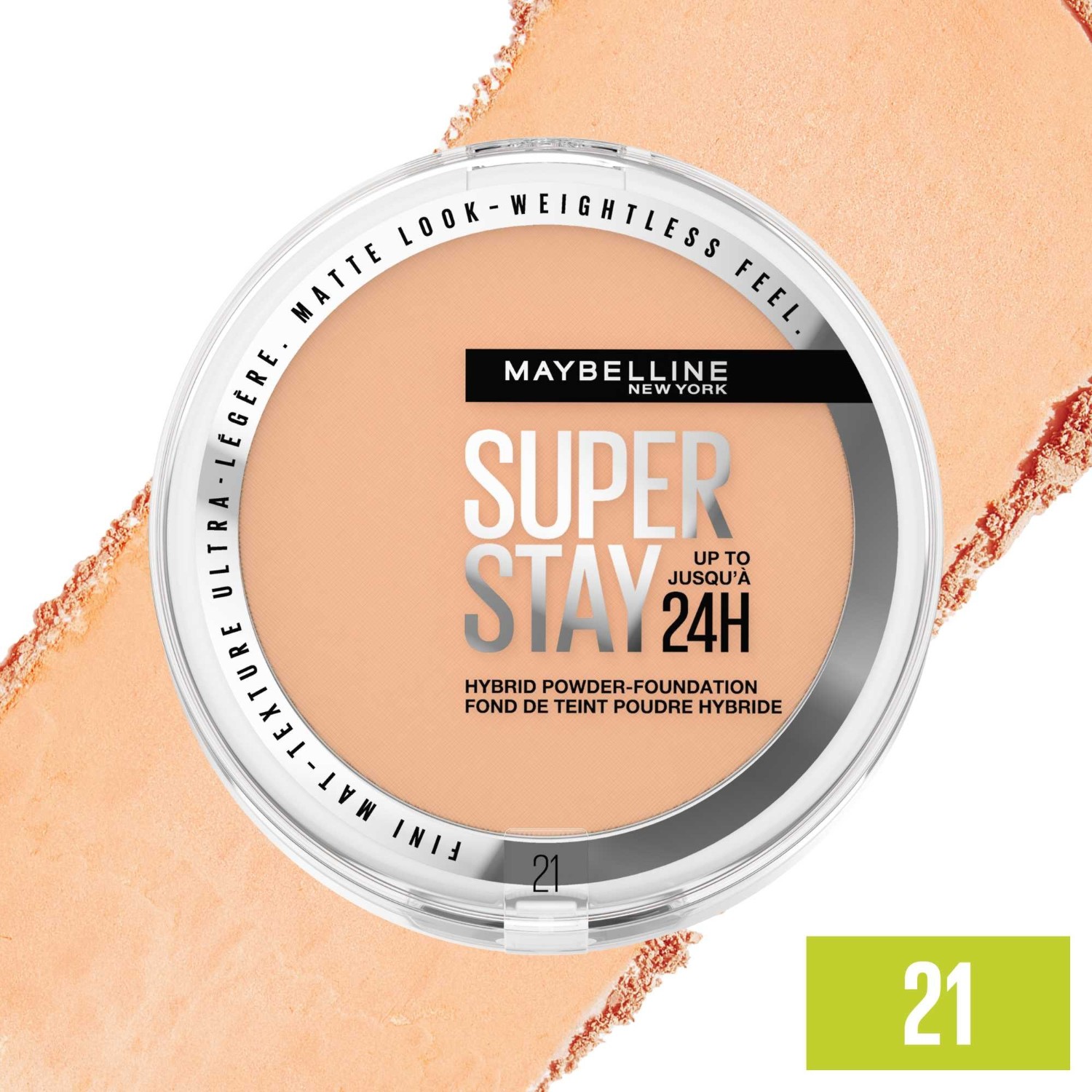 Maybelline Fond de teint-Poudre Longue Tenue