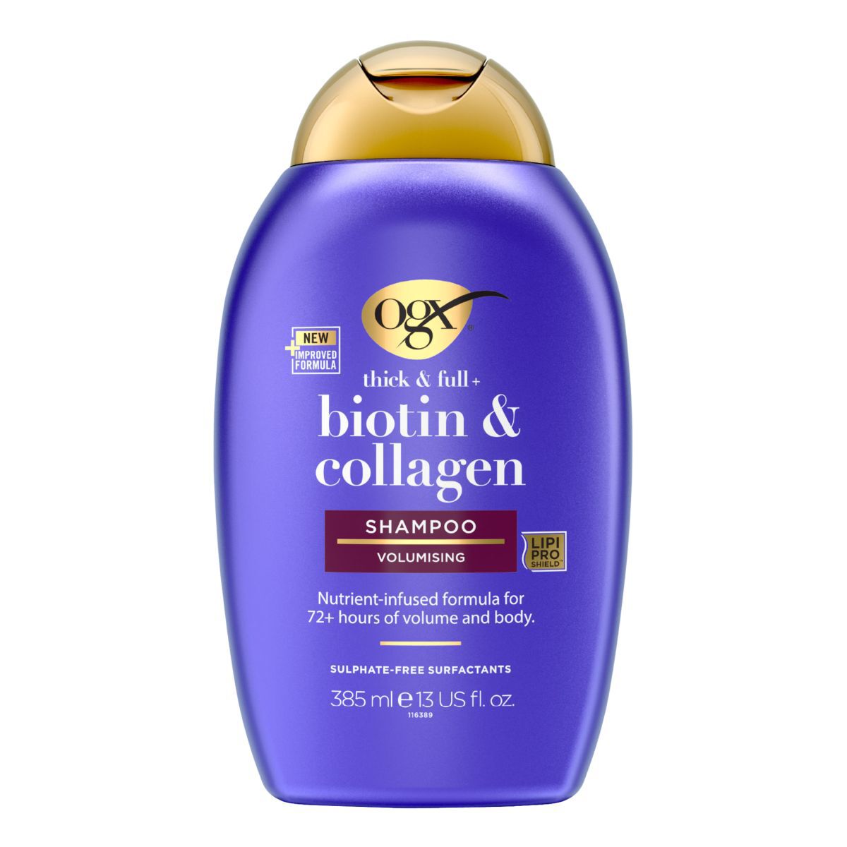 OGX Organix hårschampo med biotin och kolagen 385 ml