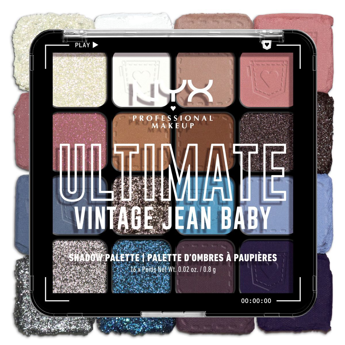 Palette di ombretti definitiva NYX Professional Makeup