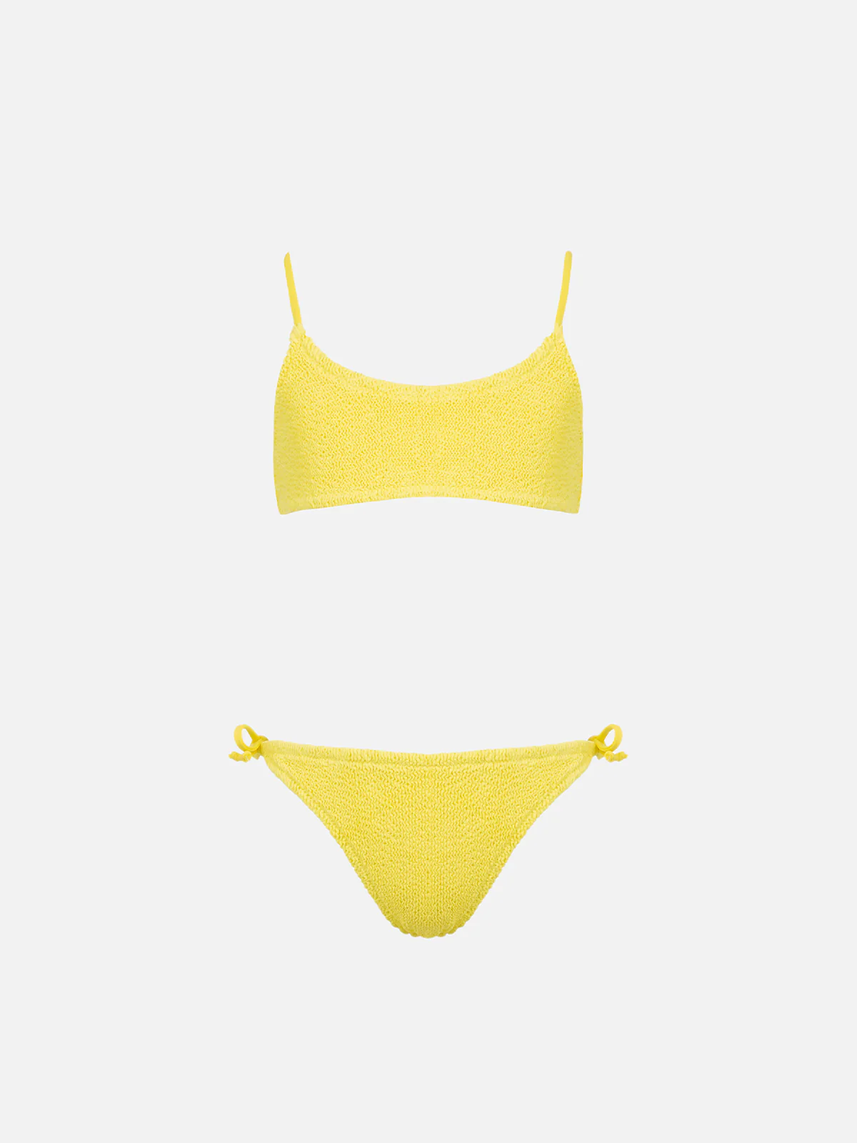 Jaiden lichtgele bralette bikini voor meisjes