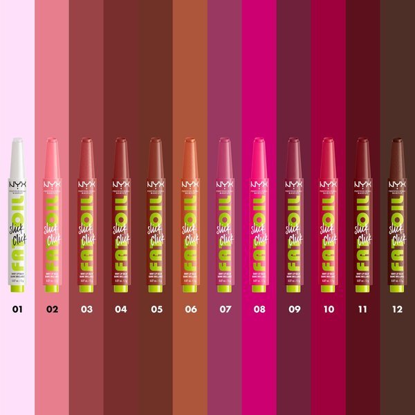 NYX Professional Makeup 11 In A Mood masni uljni premaz Click 2 g