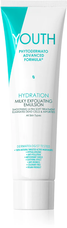 YOUTH Hydratatie Melkachtige Exfoliërende Emulsie