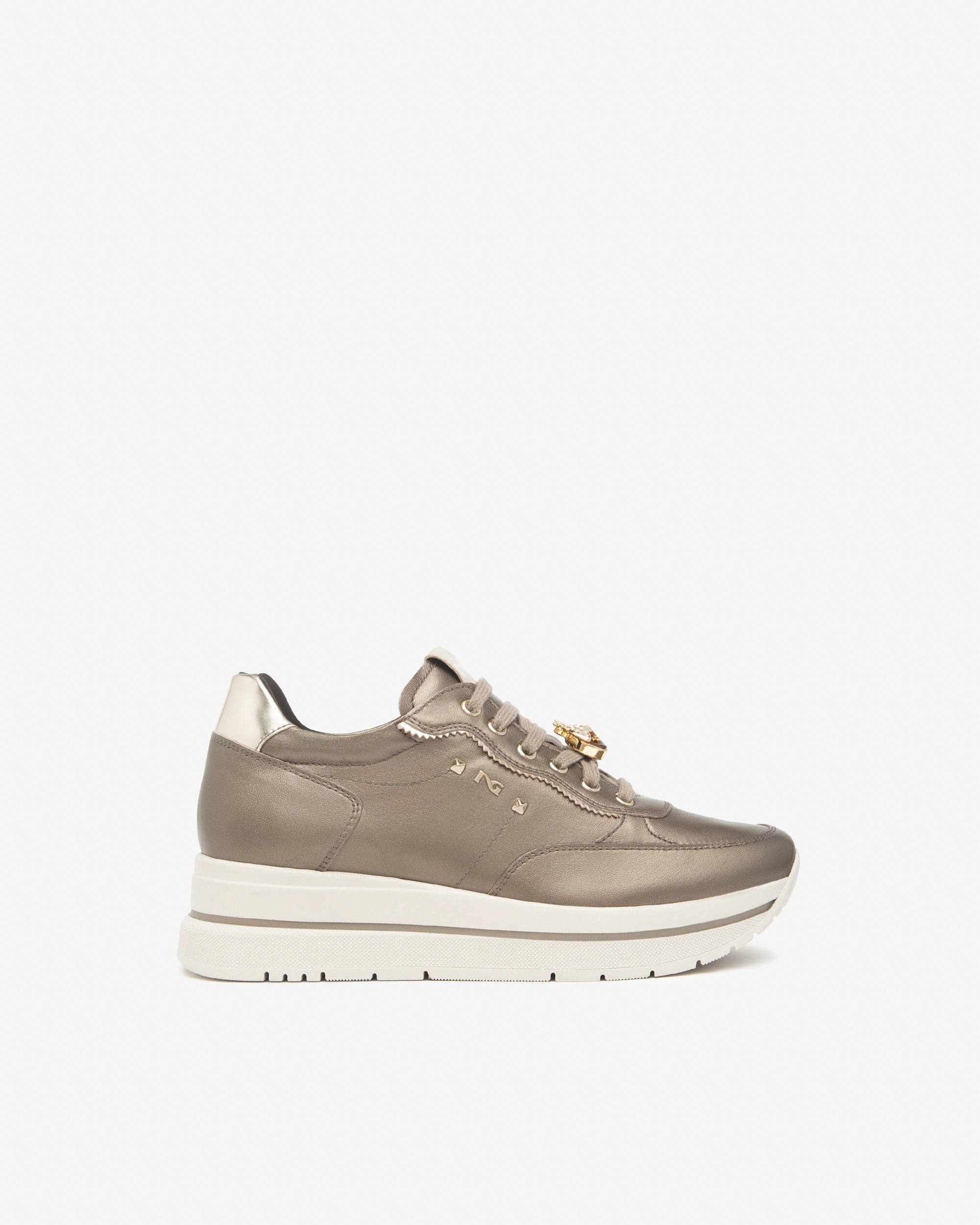  Damen-Sneaker aus Leder und Funktionsmaterial