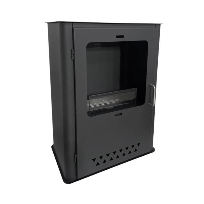 Chimenea de bioetanol - DIVINA FIRE - Luisa - 50 x 30 x 68 cm - Ecológica - Diseño elegante