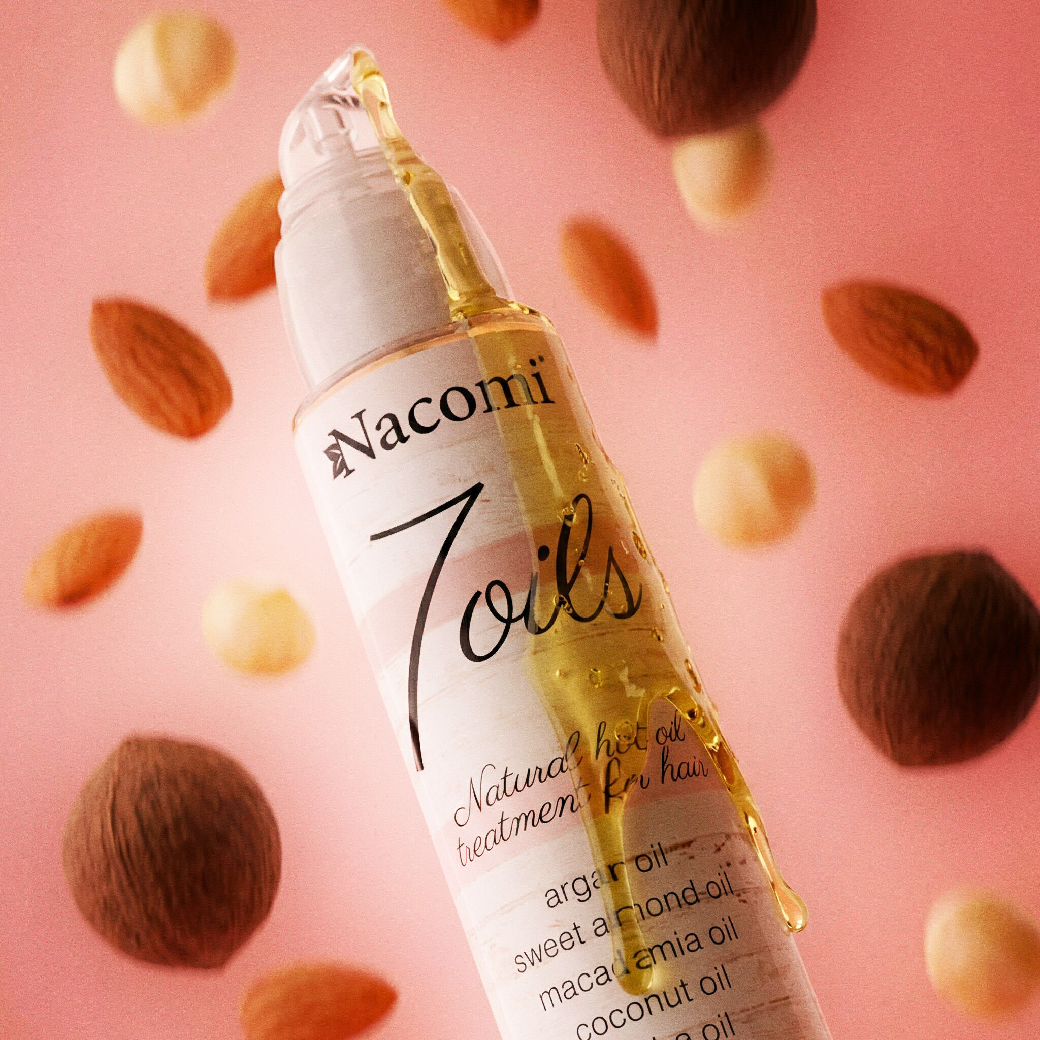 Nacomi matu maska ar 7 eļļām, 100 ml, 7 eļļas