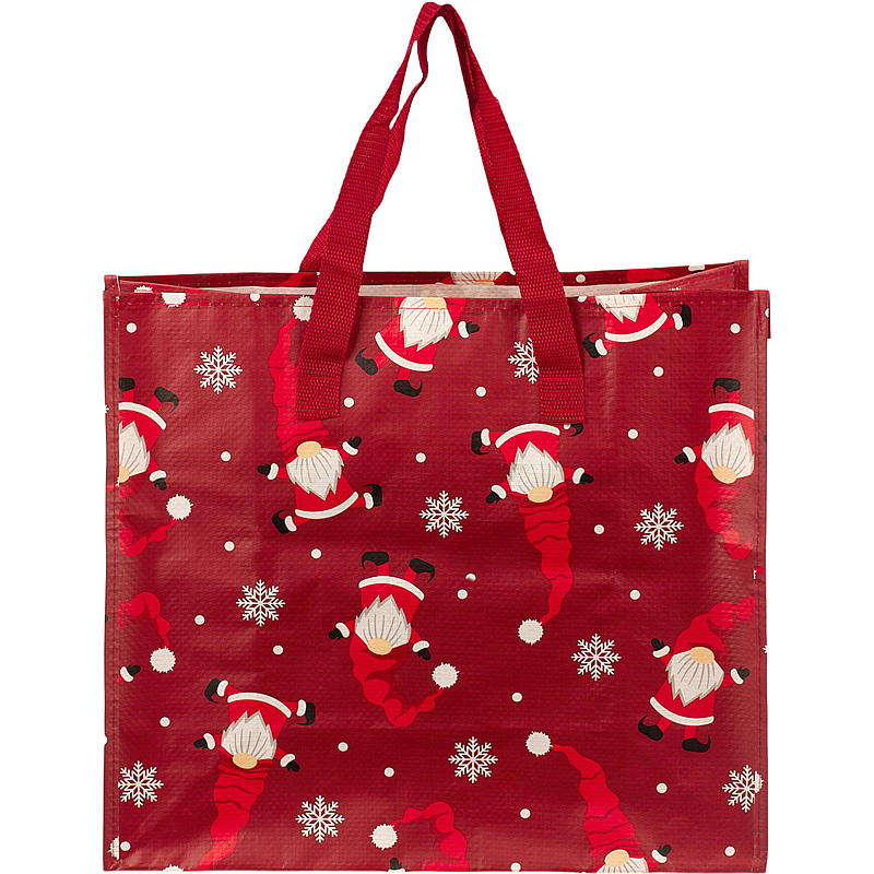 Home Shopping tas 40x35,5x19 cm Kerst
