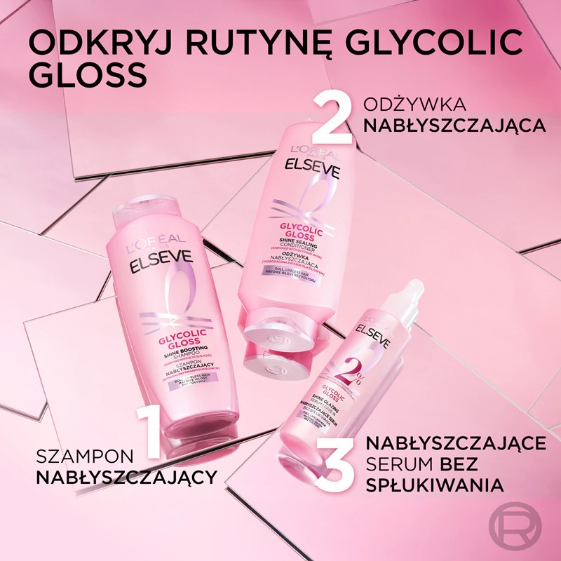 L'Oréal Paris Elseve Glycolic Gloss balzam za sijaj las