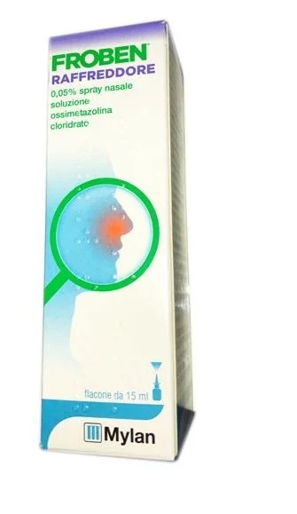Spray nasal FROBEN contra resfriados 0,05% 15 ml Descongestionante