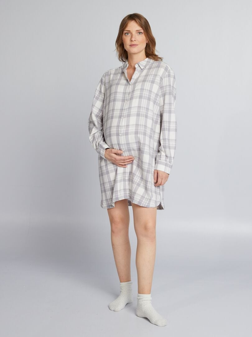 Camisón de maternidad - VERDE