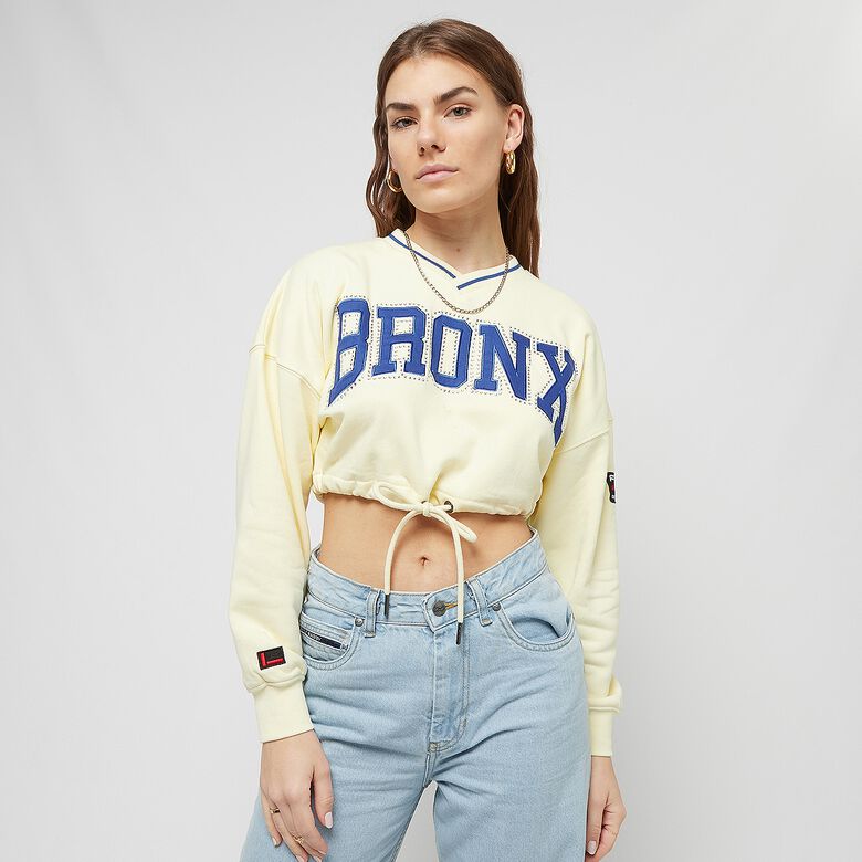 City Short Crew met strass-steentjes