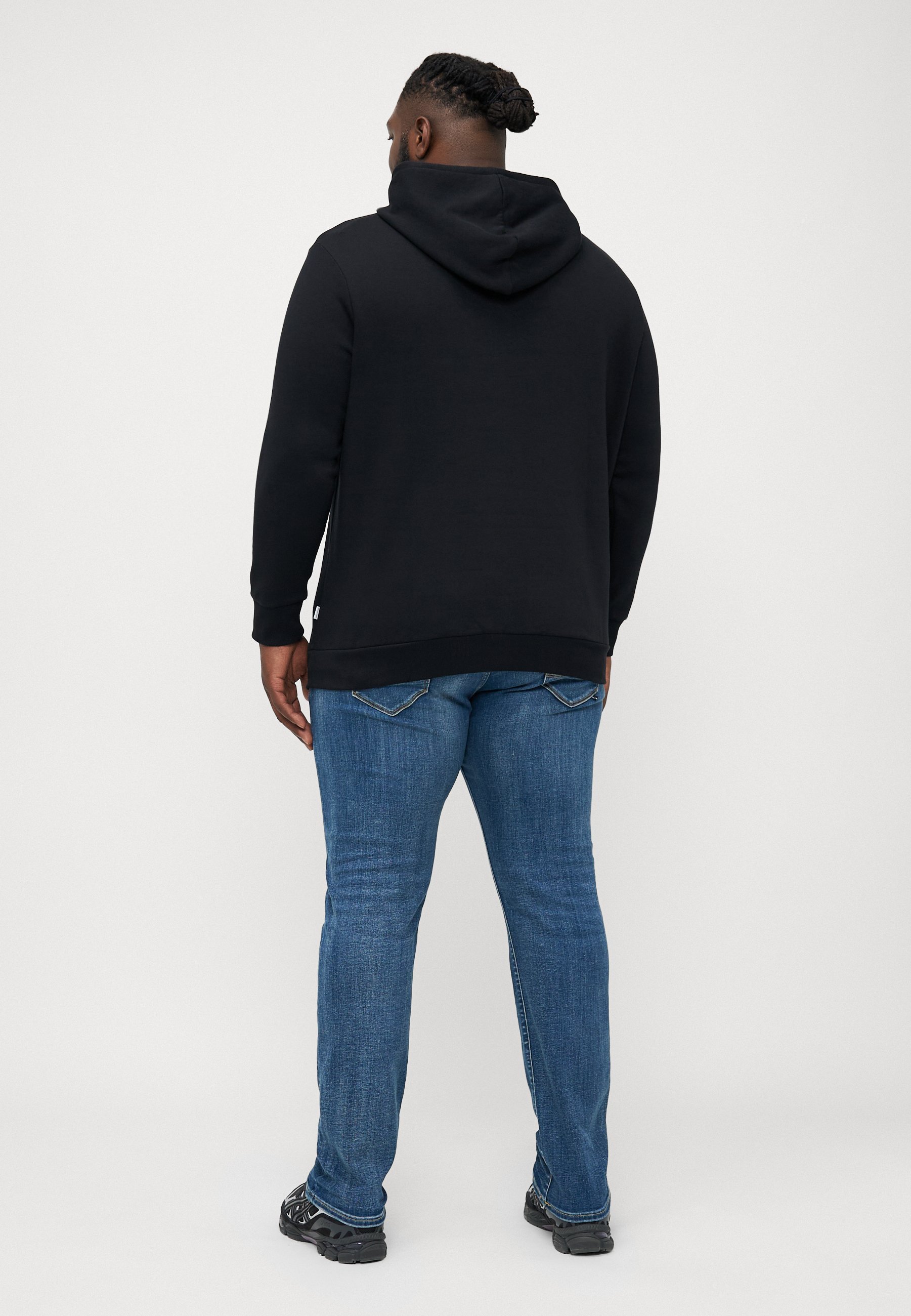 Jack & Jones JJECORP LOGO HOOD PLAY - Bluza z kapturem - czarna