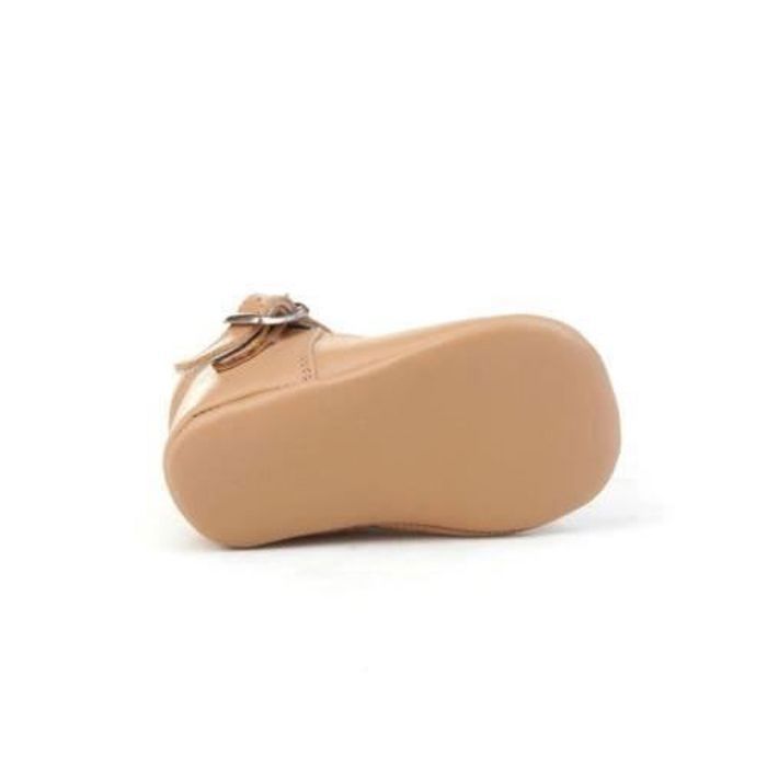 Chaussures bébé - ANGELITOS - Angelitos 247 - Sans semelle - Cuir doublé - Badana camel