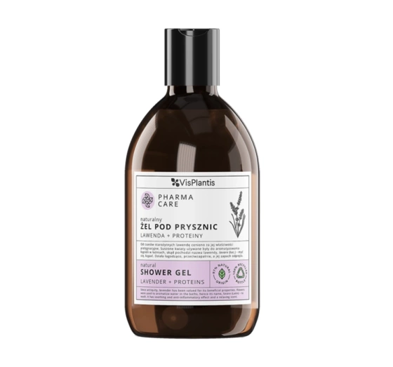 Vis Plantis Pharma Care żel pod prysznic Lawenda   Proteiny 500ml