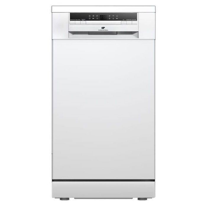 Lavastoviglie a libera installazione - CONTINENTAL EDISON - CELV1145W - 11 coperti - 45 cm - 45 dB - Bianca