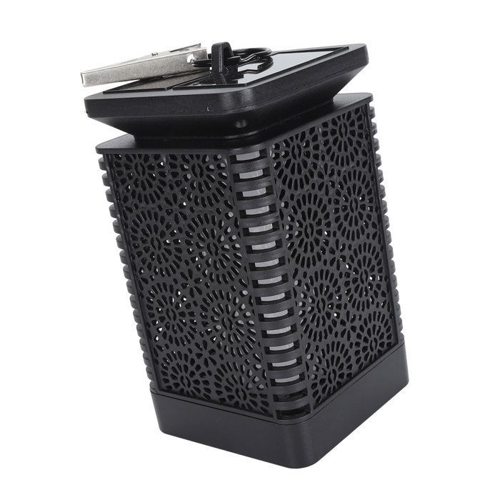 Linterna LED solar para exteriores Ulisem - Llama parpadeante - IP65 - Alimentada por energía solar