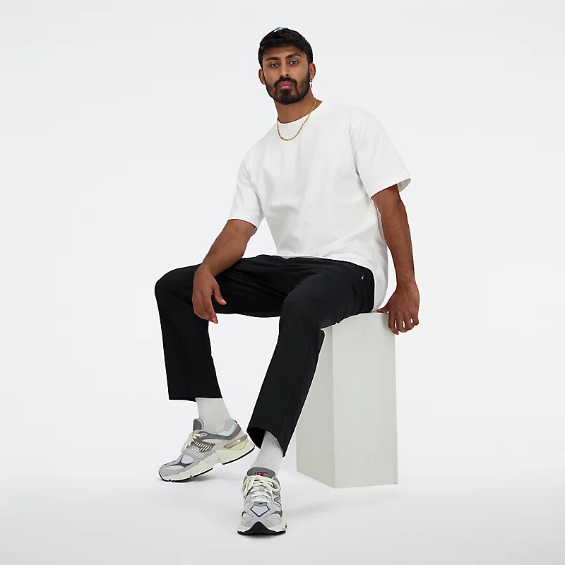 Men's cotton sports t-shirt - WHITE