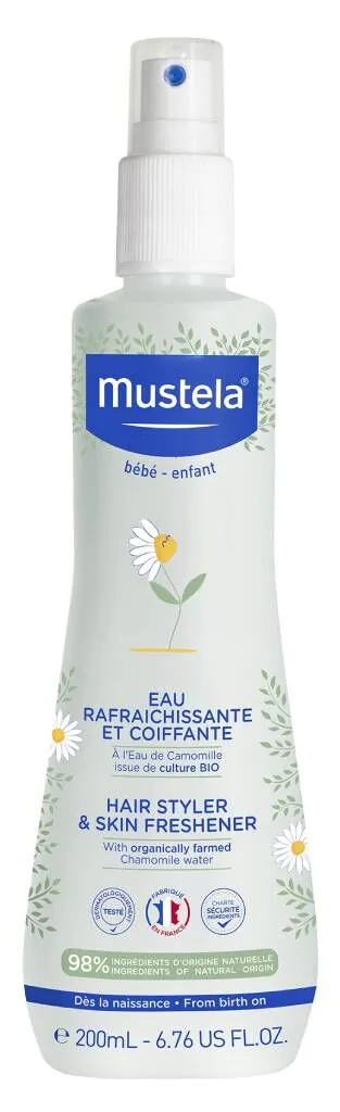 Mustela Odświeżający Spray Ułatwiający Rozczesywanie włosów