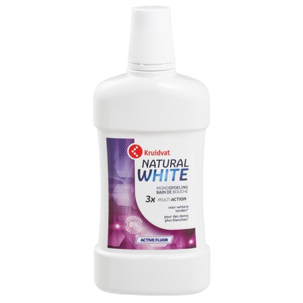 Kruidvat Prírodná biela Mondwater<br>500 ml