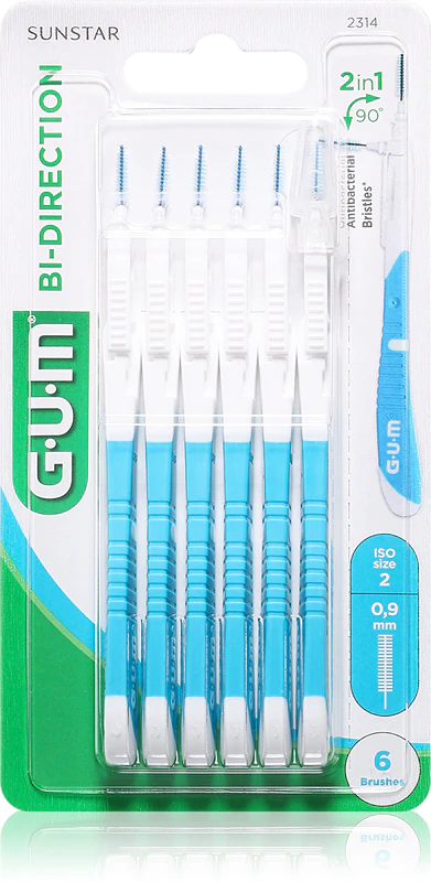 GUM Bi-Direction Interdental Brush 2314 Interdentalbürsten