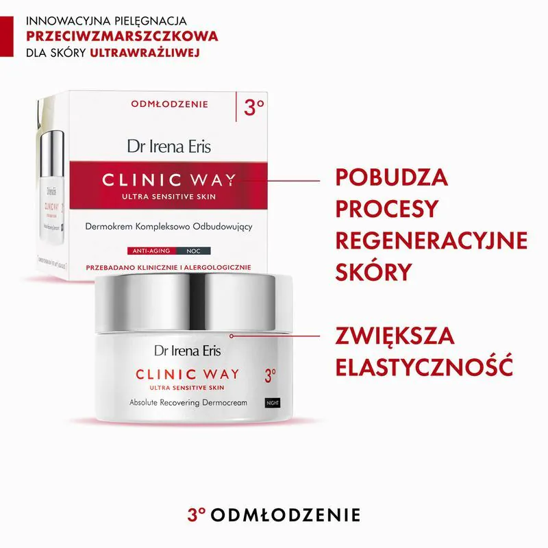 Dr Irena Eris Clinic Way 3° Dermokrem na noc