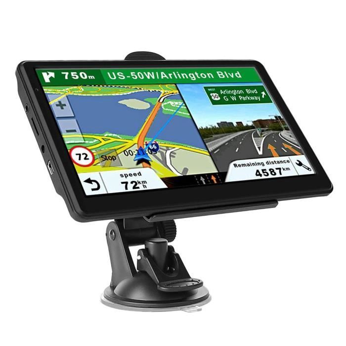 GPS-navigatie voor auto en vrachtwagen - HOMYL - 7-inch touchscreen - Spraakbegeleiding - VS en Canada