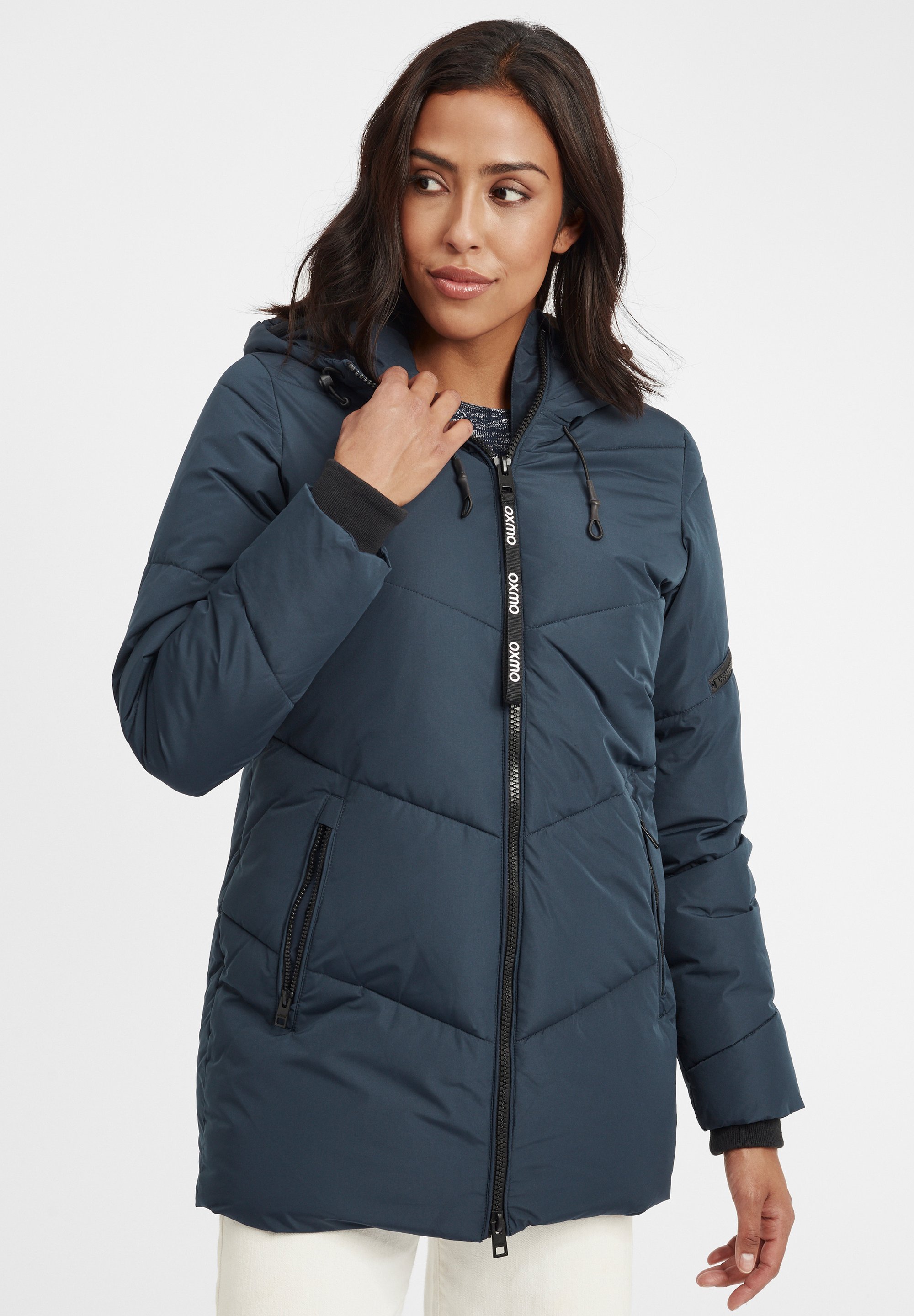 Oxmo OXJunchen - Zimski plašč - insignia moder