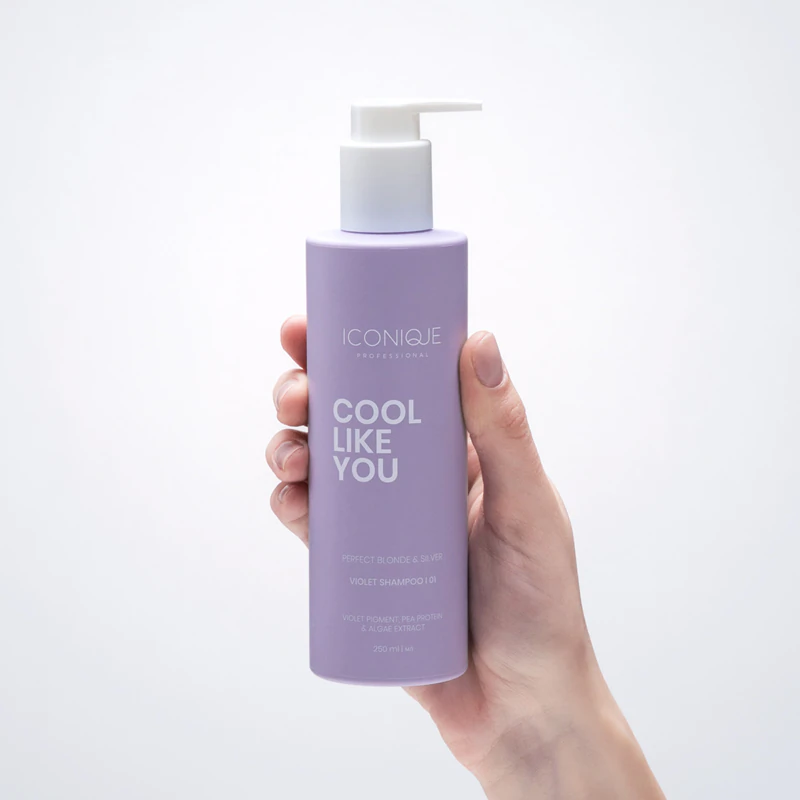 ICONIQUE Professional COOL LIKE YOU Perfect Blonde & Silver Violet Shampoo